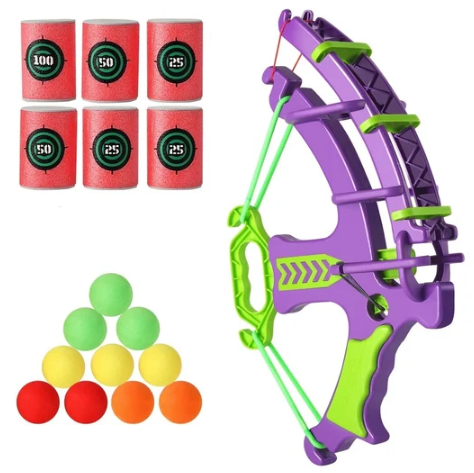 Kid Slingshot Target Sticky Ball Dartboard