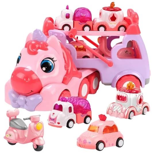 5 in 1 Carrier Truck Car Toys
