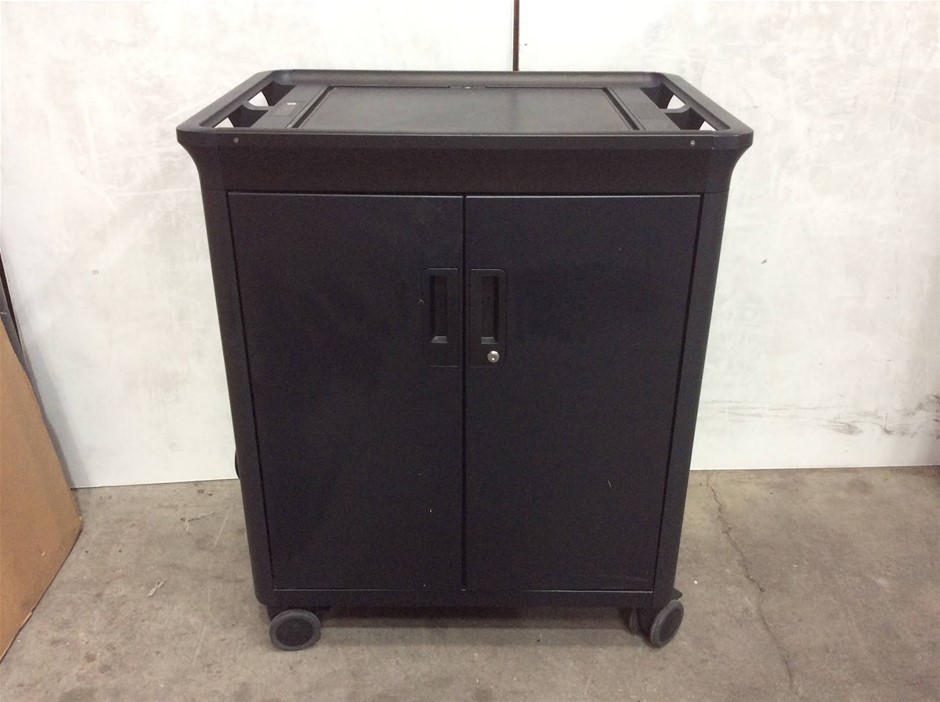 HP Ergotron T9E83AA 20-Notebook Charging Cart