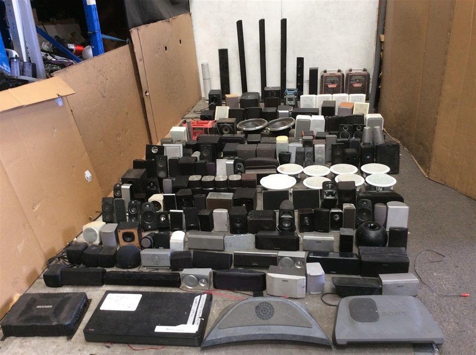 Assorted Brands Home Theatre & Multimedia Speakers (Mixed Lot)