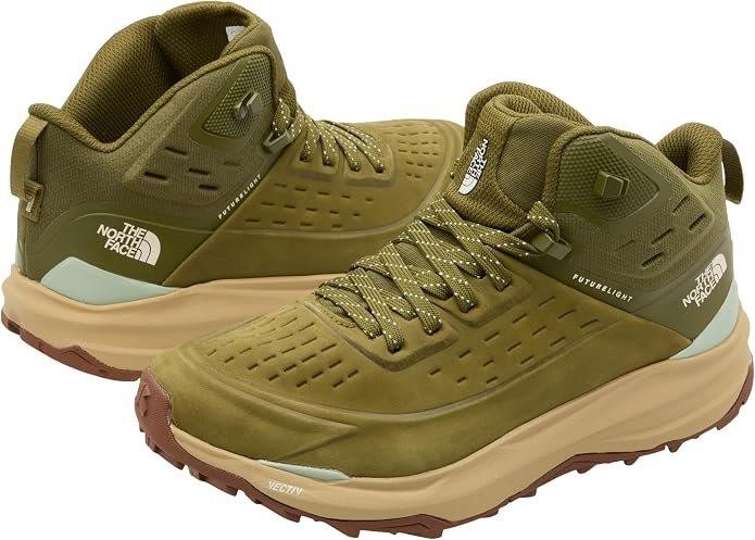 The North Face Vectiv Exploris 2 Mid Futurelight Lthr womens Sneaker, Fores