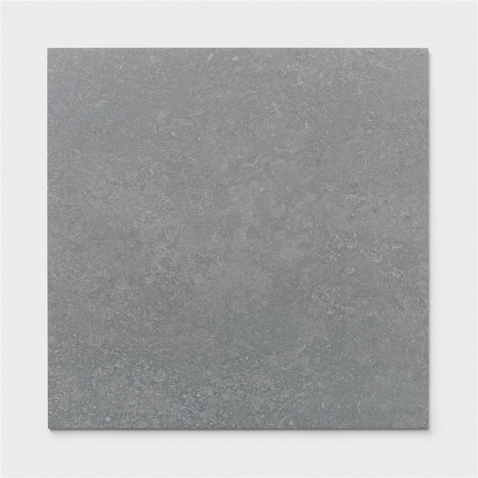 63.95m² of Raw Concrete Look Slip Resistant Floor Tiles 440x440x9.8mm