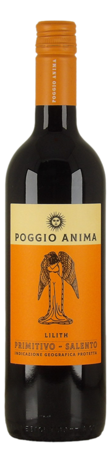 Poggio Anima Lilith Primitivo Salento IGP 2023 (10x 750mL) Italy