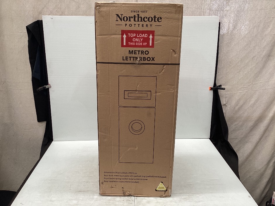 Northcote Pottery Metro Letterbox Fibre Cement