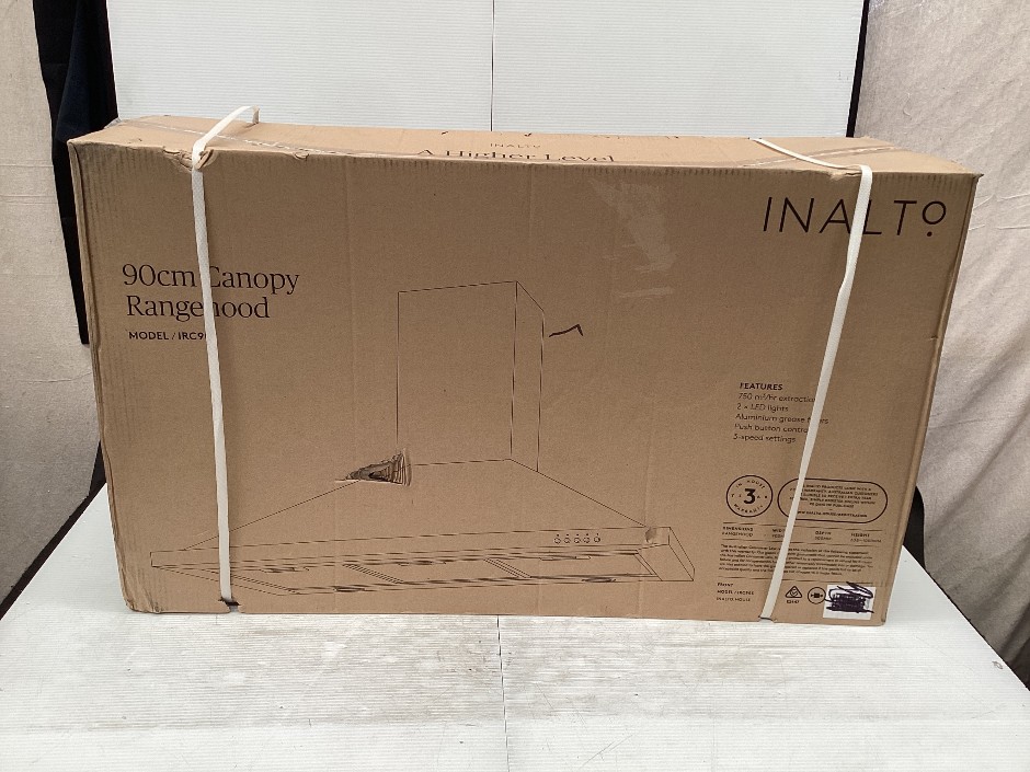 Inalto IRC90S 900mm Rangehood