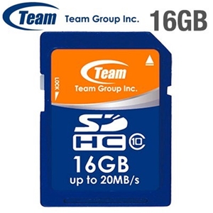 16GB Team Group SDHC Class 10 Memory Car