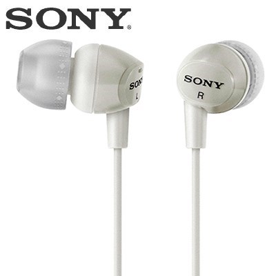Sony MDR-EX10LP Earbud Headphones - Whit