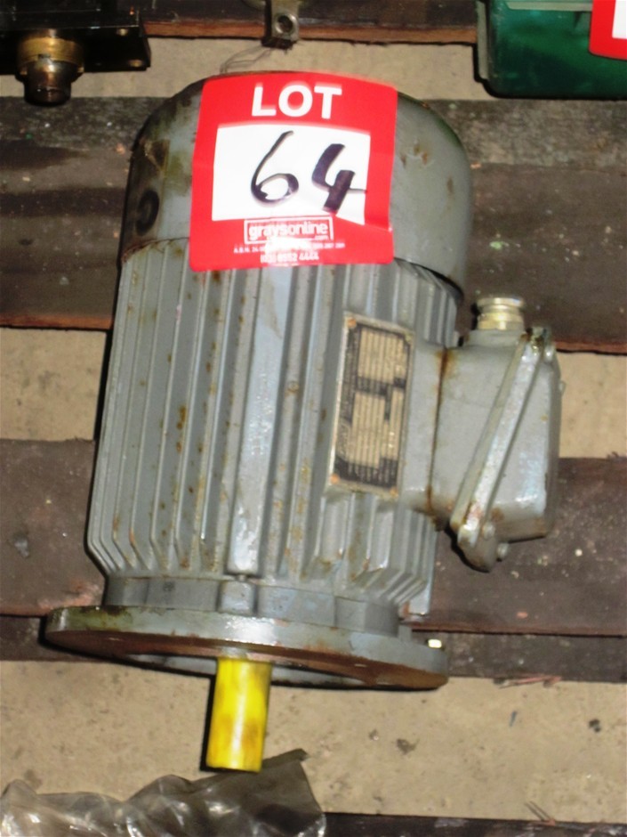 CMG electric motor, Type SGA90L2, 2.2kw, 3 phase (Type A Asset) Auction (00643000529) Grays