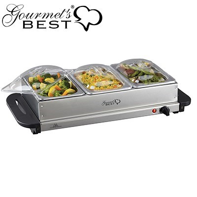Gourmet's Best Buffet Server & Food Warm