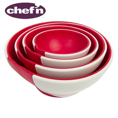 Chef'n Sleekstor Pinch + Pour Prep Bowls