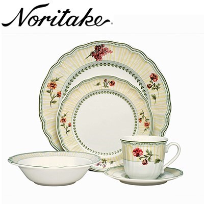Noritake Epoch Fleur de Provence 20 Pce 