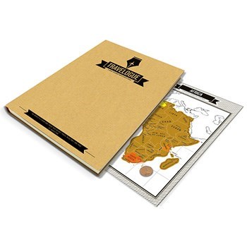 Travelogue Travel Journal Kit w/ Scratch