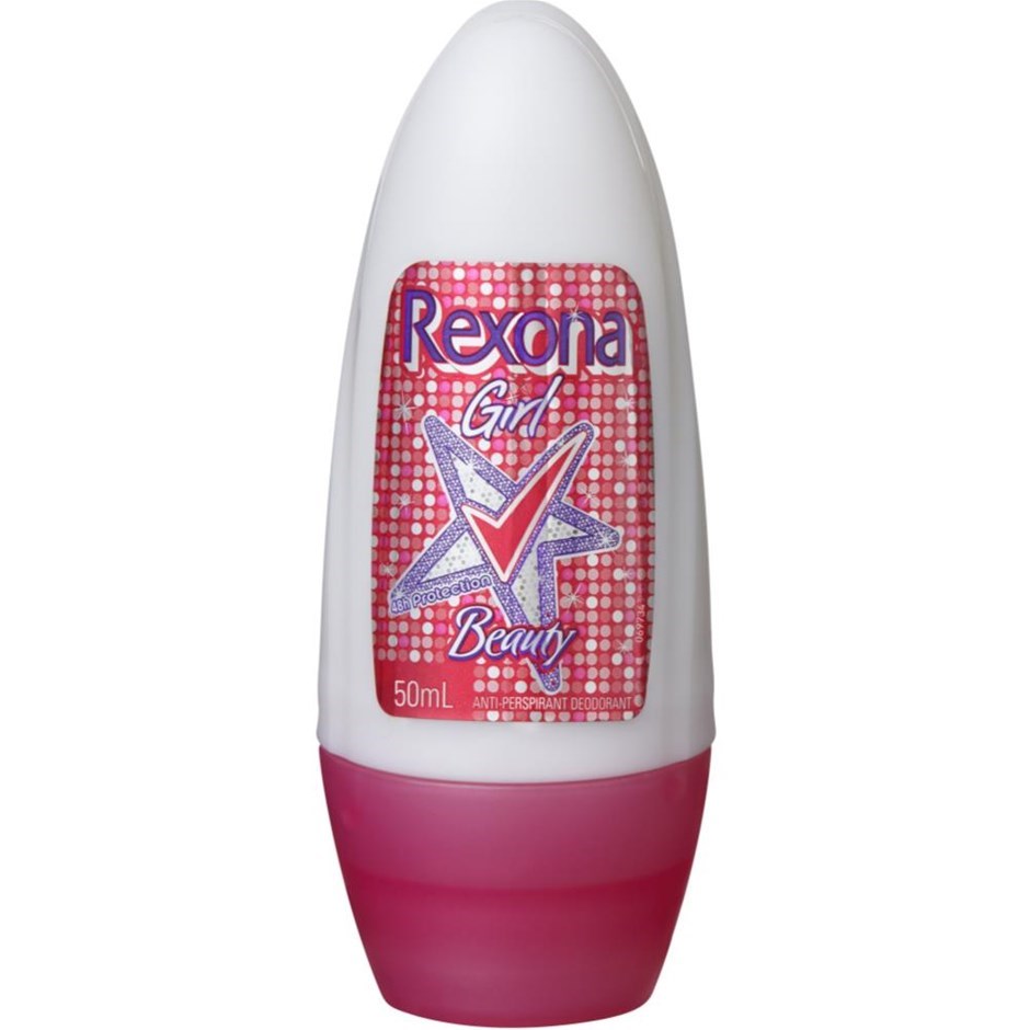 48x Rexona 50mL Deodorant Girl Roll On B
