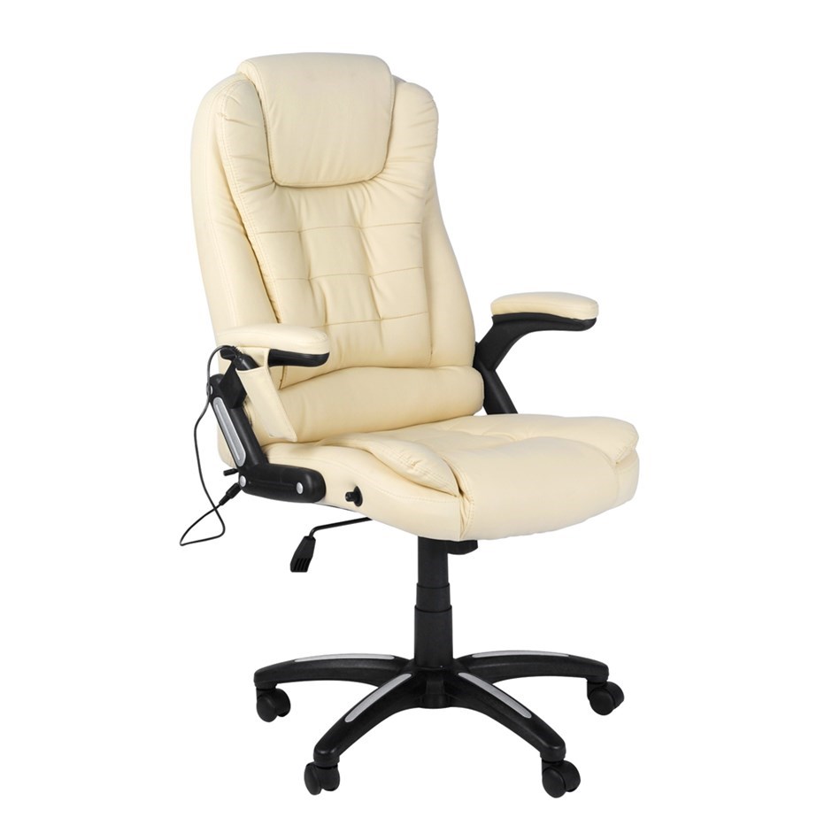 8 Point Massage Executive PU Leather Off