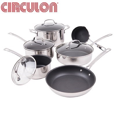 Circulon 6 Pc Genesis Stainless Steel Co