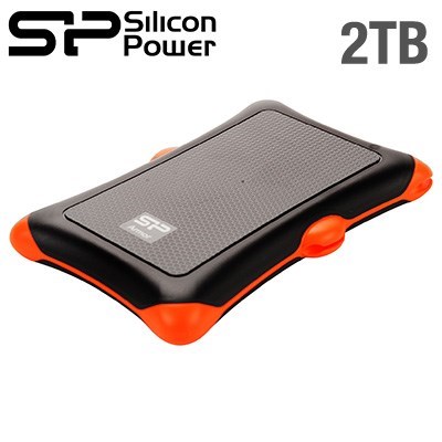 Silicon Power 2TB Armor A30 USB 3.0 Port