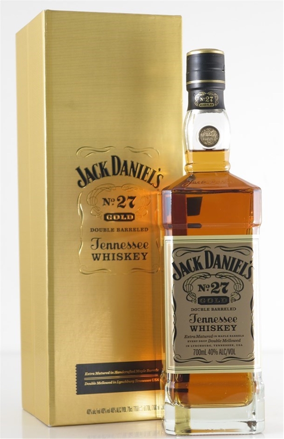 Jack Daniels No 27 Gold Double Barrelled Tennessee Whiskey 1 X 700ml Auction Graysonline Australia