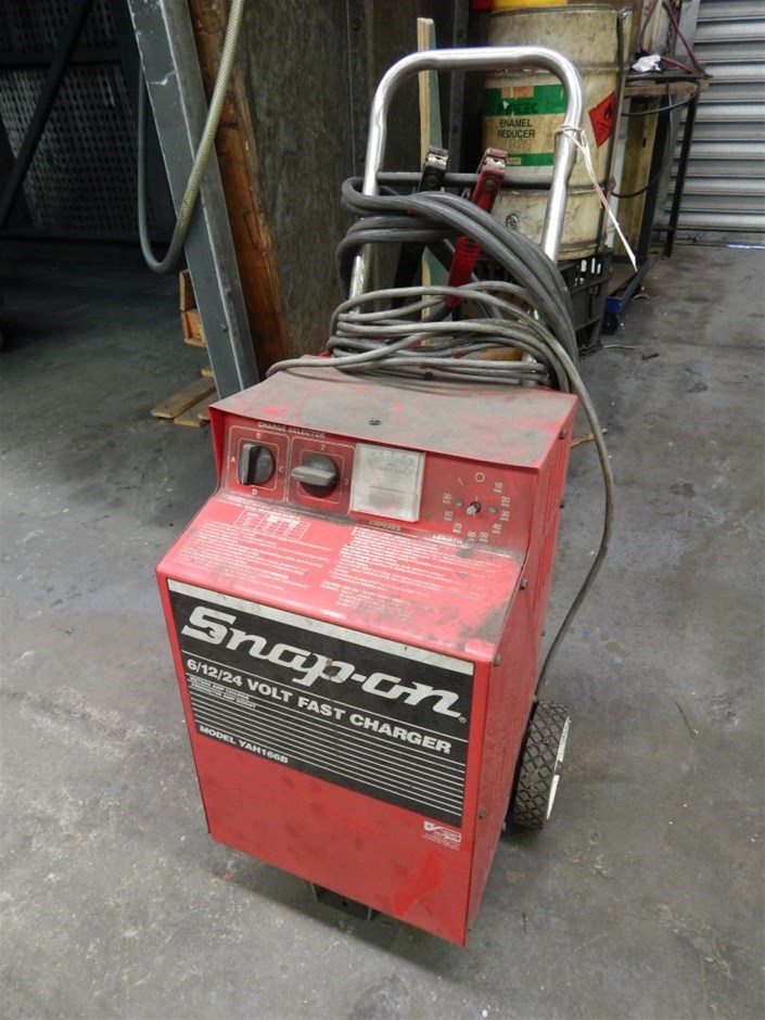 Battery Charger, Snap On Model YAH-166B suit 6/12/24 volt batteries ...