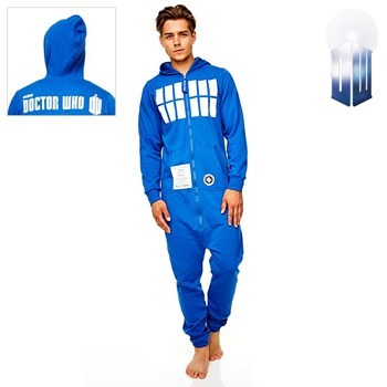 Wesco Doctor Who Tardis Onesie w/ Hood