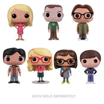 The Big Bang Theory Pop Vinyl Figures - 