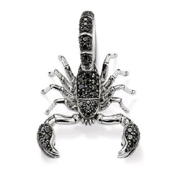 THOMAS SABO Sterling Silver - Black CZ S