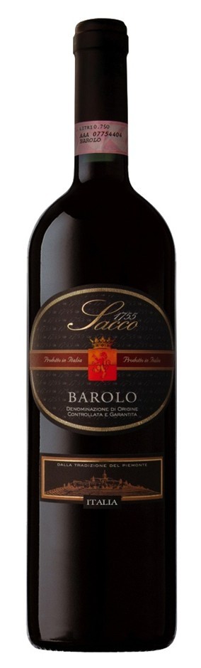 Sacco 1755 Barolo DOCG 2007 (12 x 750mL)