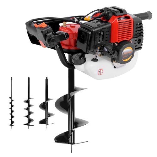 52cc Petrol Hole Digger Drill 100 200 30