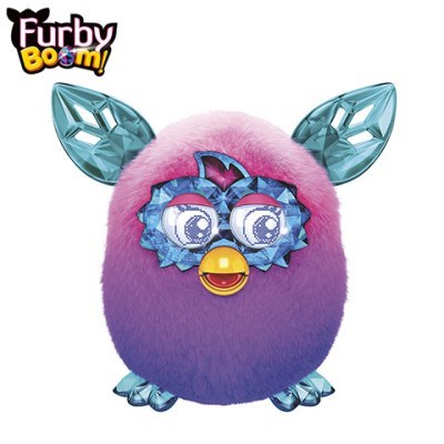 Furby Boom Crystal Series Toy - Blue/Pur