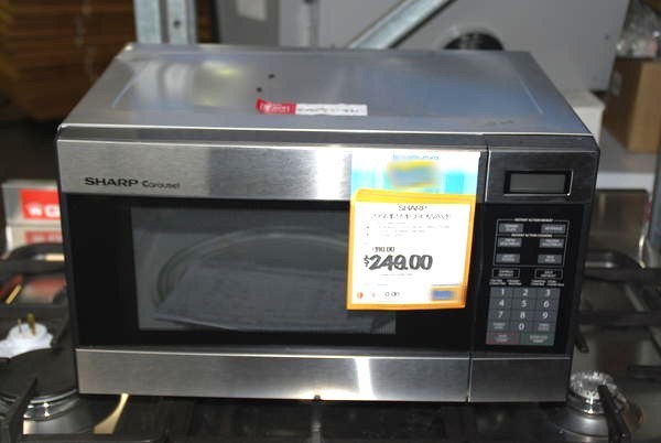 sharp r 298h s microwave oven