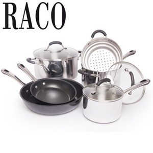 Raco 6-Piece S/Steel & Non-Stick Cookwar