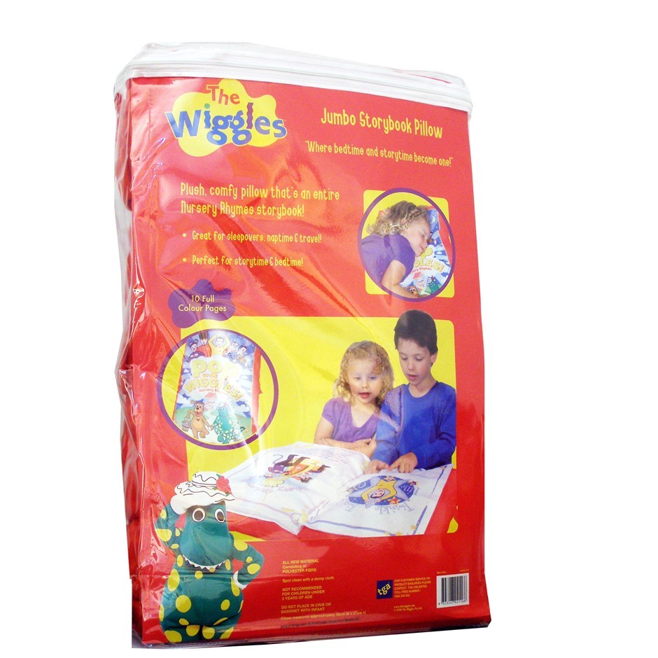 The Wiggles Jumbo Story Book Pillow