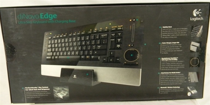 Logitech DiNovo Edge Keyboard, M/N LOG3605, Buyer Note: Bid price per Auction (0104-5001889) | Australia