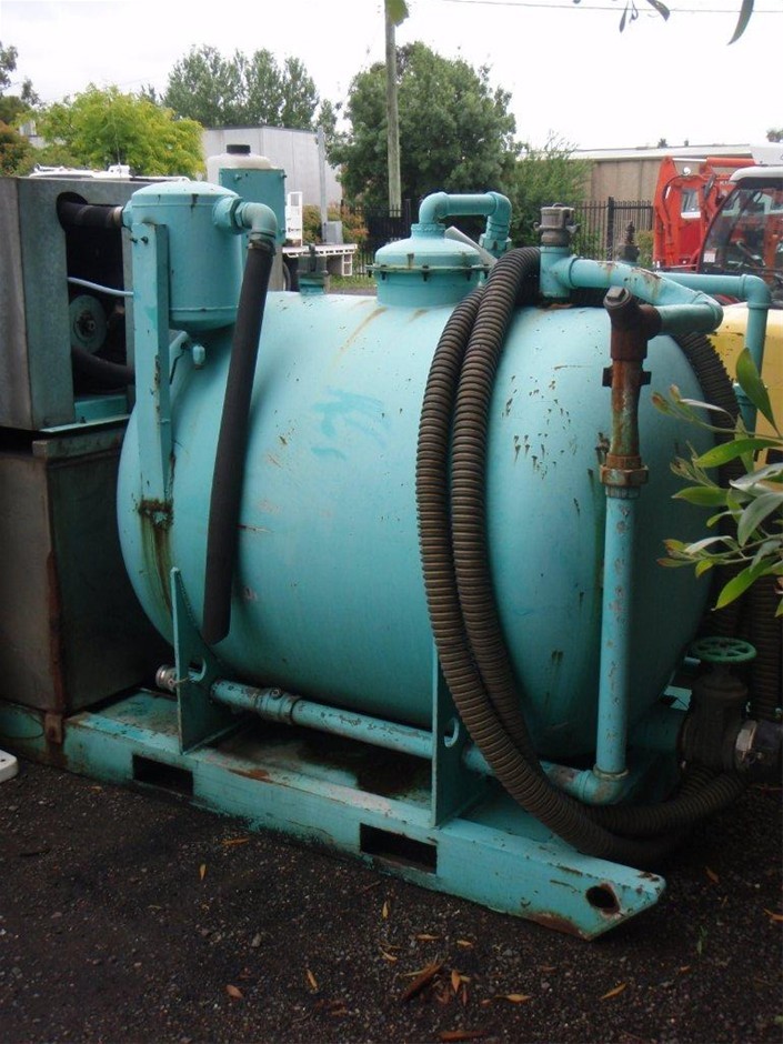 Vacuum Tank, Portable Skid Mounted Auction (00245001918) Grays