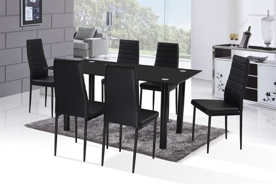 Featured image of post Black Glass Dining Table Australia : Free store pick up or australia wide delivery.