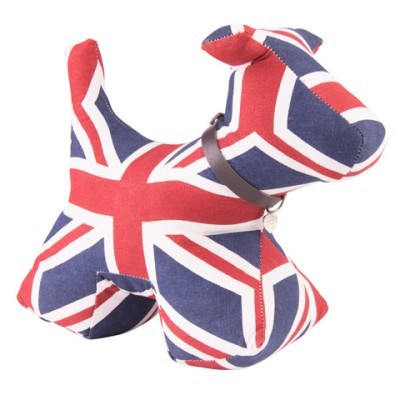 Large Dog Doorstop - Union Jack
