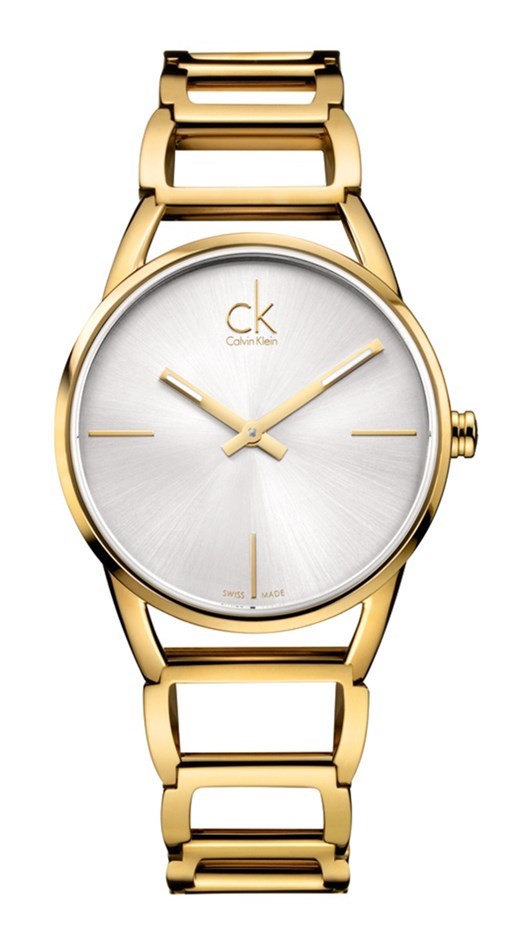 Calvin Klein Ladies Gold Tone Watch K3G2