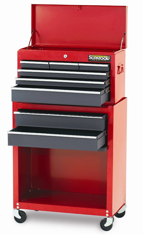 Supatool 6 Drawer Tool Chest and 2 Drawe