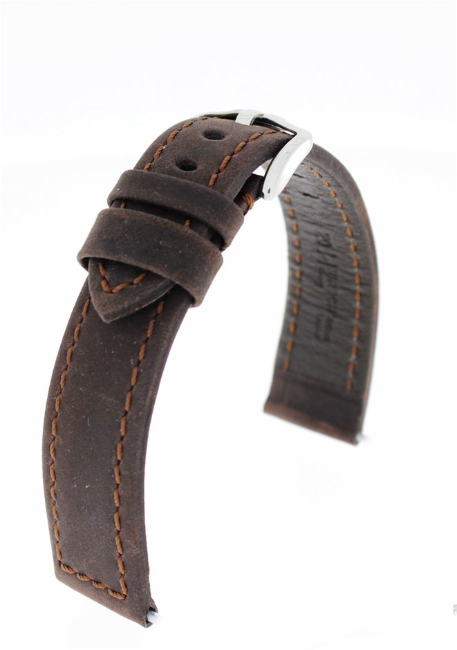 Hirsch Terra Unisex Brown Leather Watch 