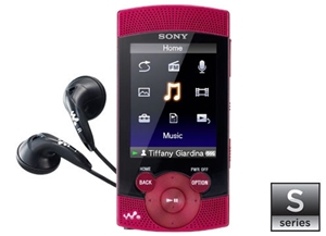 Sony 8GB S Series Video MP3 WALKMAN (Red