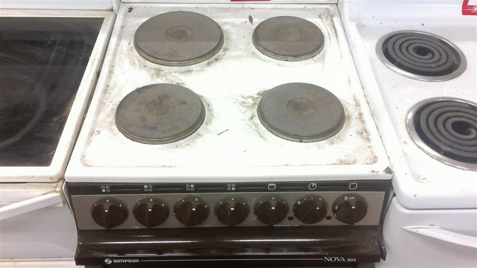 Combination Cooktop, Simpson, Nova 503 (Location Enfield, SA) Auction