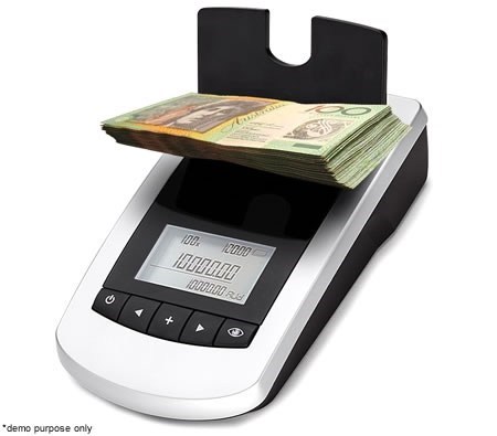 Banknote and Coin Scale Money Counter
