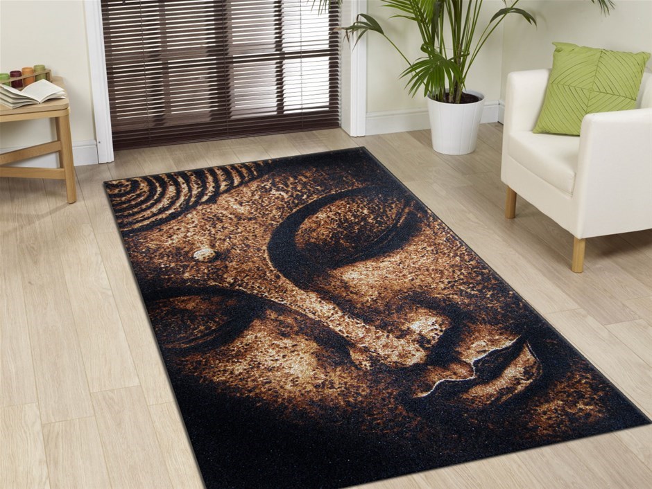 World Pictures Buddha Rug 220 x 150cm