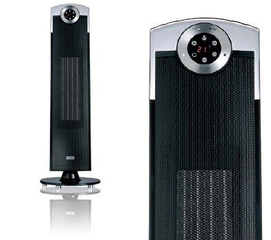 Everdure 2400W Black Ceramic Fan Tower H