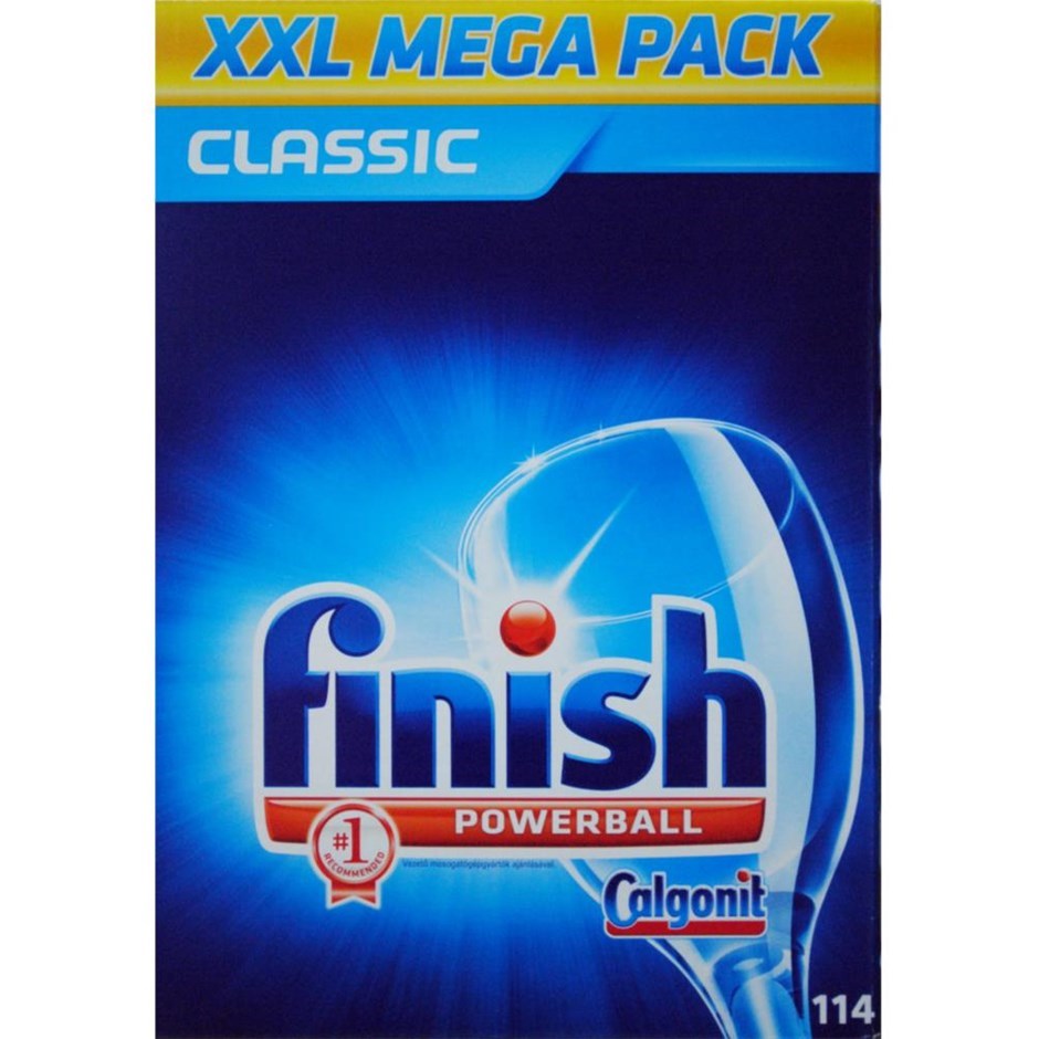 4 x Finish Pk114 Powerball Dishwashing T