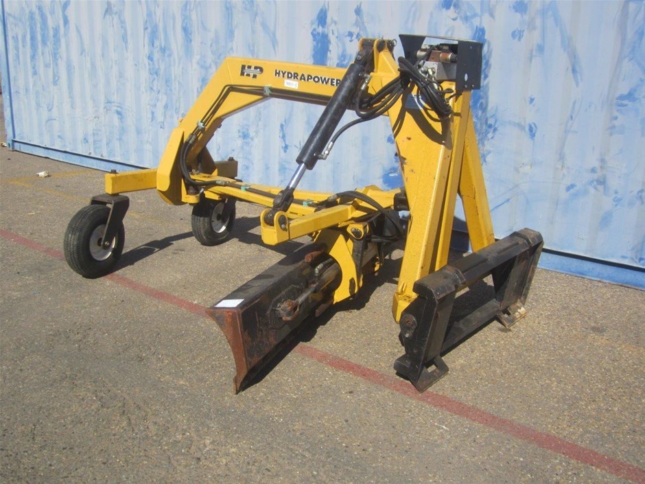 Hydrapower Skid-Steer Grader blade attachment Auction (0008-7007964