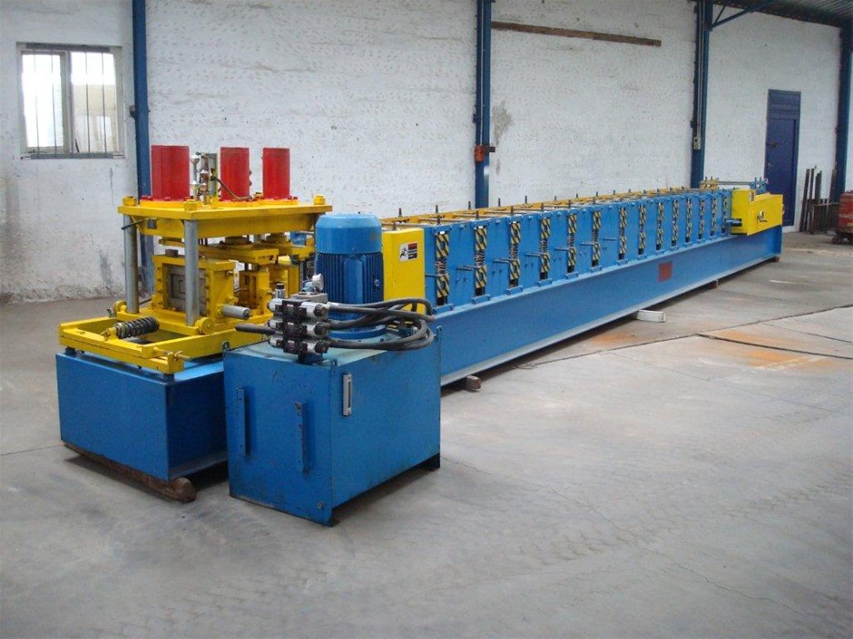 Purlin Roll Forming Line, to form 100mm,