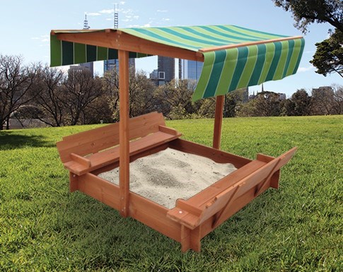 Lifespan Kids Skipper Sandpit with Canop