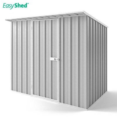 EasyShed Skillion Roof Zinc Garden Shed 