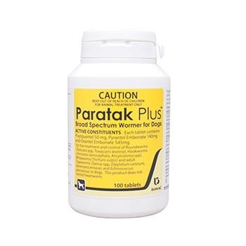 Paratak Plus 10kg 100 Tablets