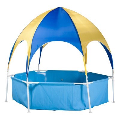 Hexagon Pool for Kids with Gazebo - 1.8m